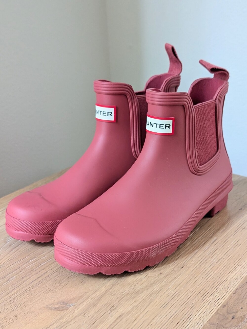 Hunter Classic Original Matte Short Rain Boots in Rose Pink - 6 - Picture 4 of 13